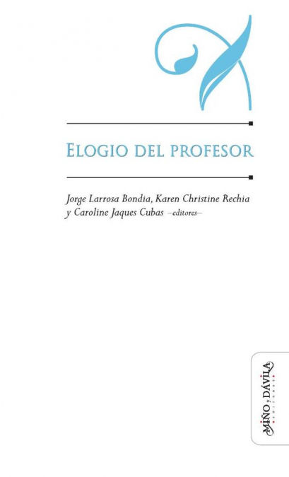 Elogio del profesor