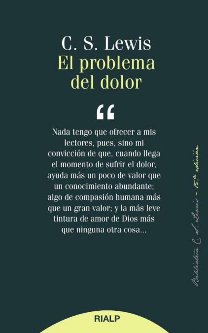 El problema del dolor