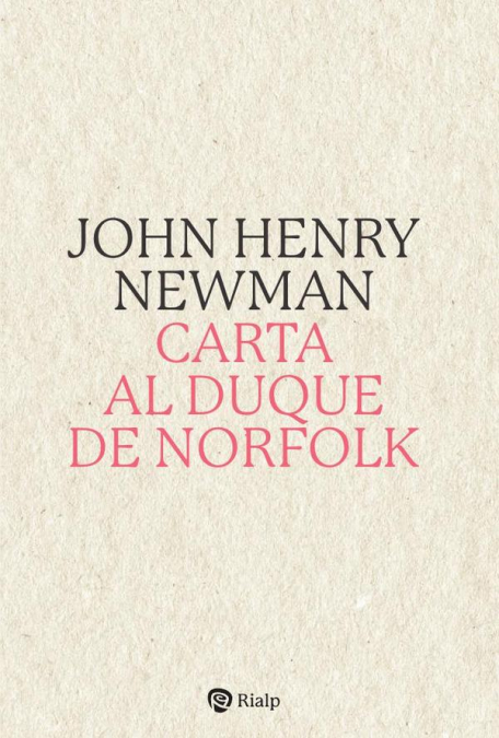 Carta al Duque de Norfolk