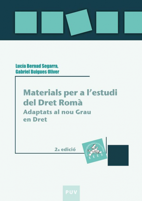Materials per a l'estudi del Dret Romà, 2a ed.
