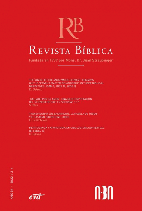 Revista Bíblica 2022/3-4 - Año 84