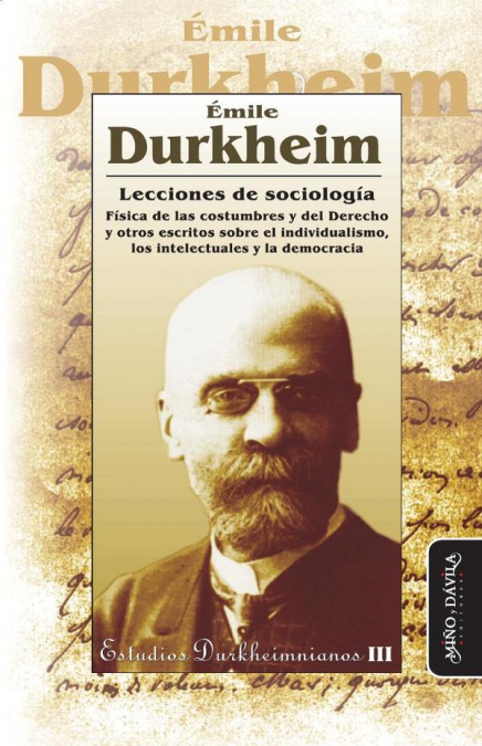 Lecciones de Sociología