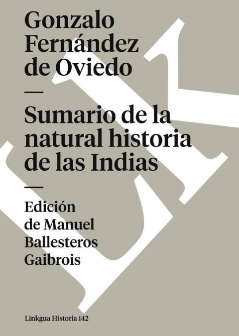 Sumario de la natural historia de las Indias