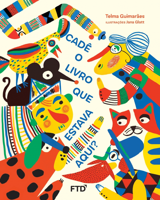 Cadê o livro que estava aqui?