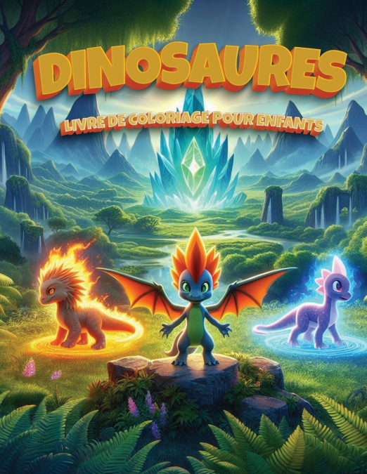 Dinosaures - Livre de coloriage pour enfants