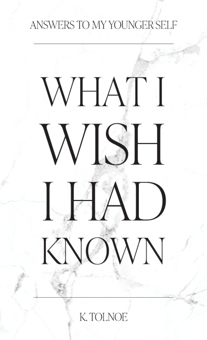What I wish I had known