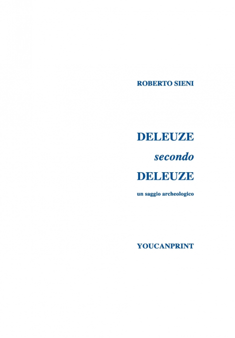 Deleuze secondo Deleuze