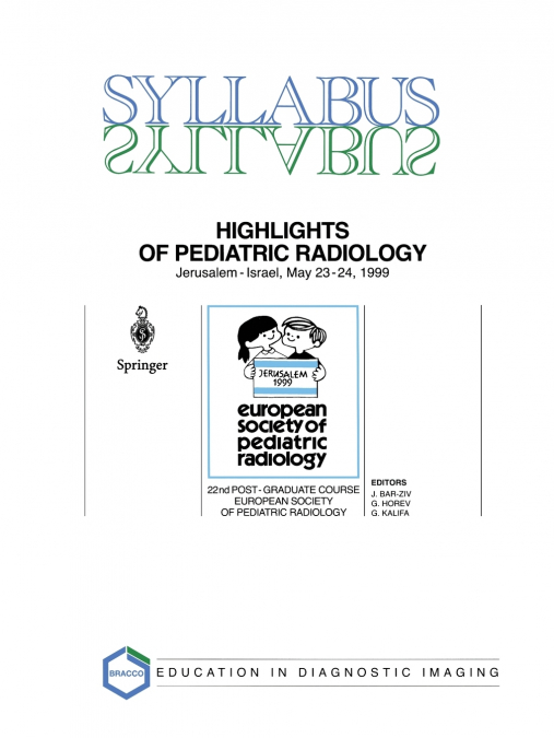 Highlights of Pediatric Radiology