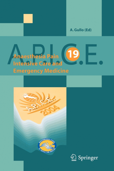 Anaesthesia, Pain, Intensive Care and Emergency Medicine - A.P.I.C.E.