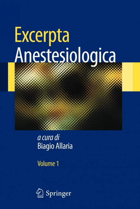 Excerpta Anestesiologica