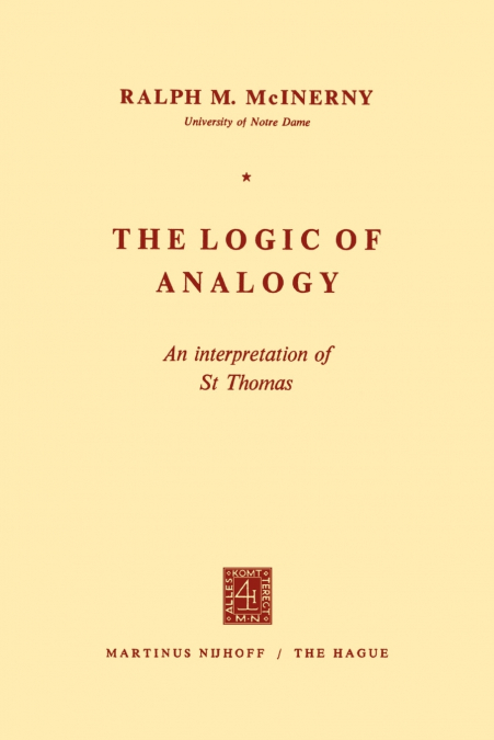 The Logic of Analogy