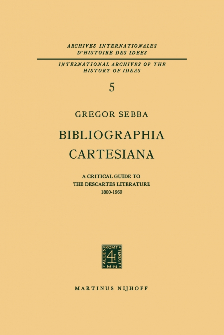 Bibliographia Cartesiana