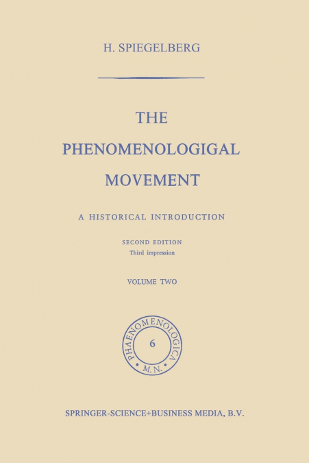 The Phenomenological Movement