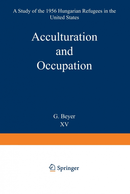 Acculturation and Occupation