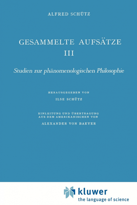 Gesammelte Aufsätze III