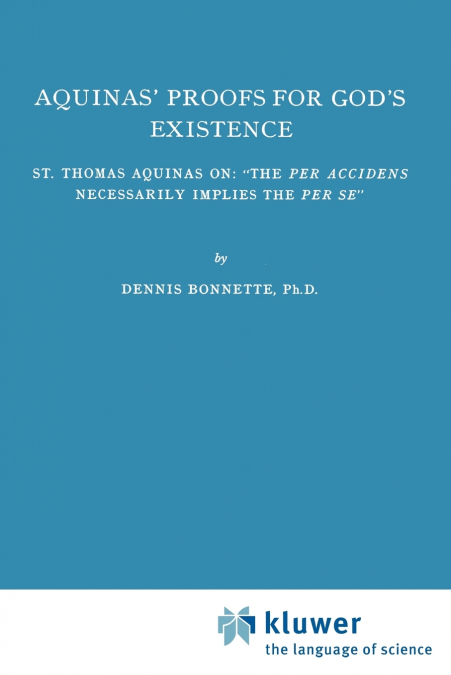Aquinas’ Proofs for God’s Existence