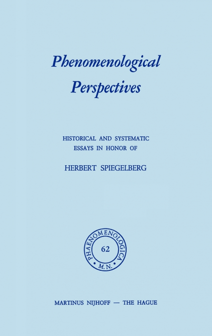 Phenomenological Perspectives