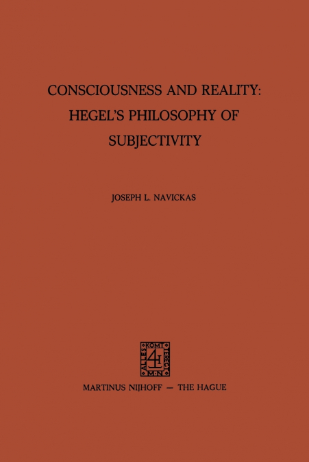 Consciousness and Reality