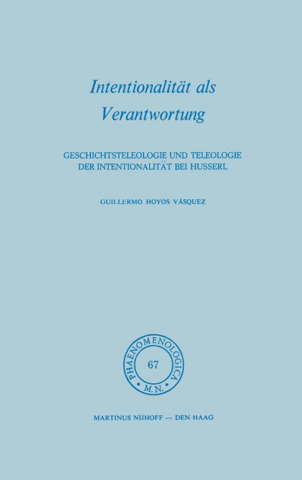Intentionalität als Verantwortung