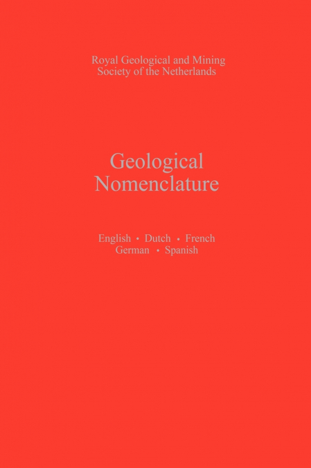 Geological Nomenclature
