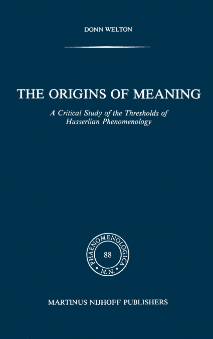 The Origins of Meaning