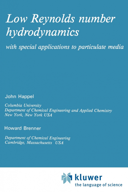 Low Reynolds number hydrodynamics