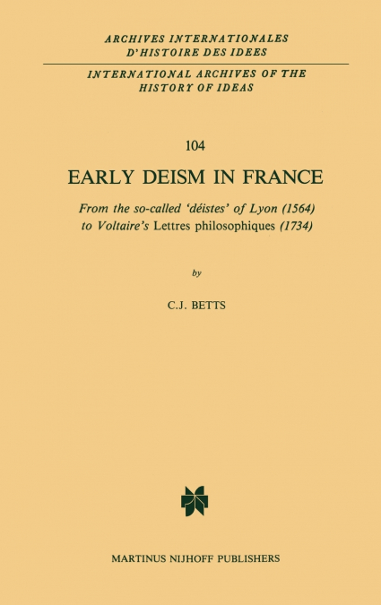 Early Deism in France