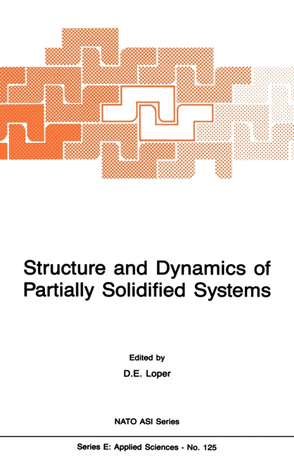 Structure and Dynamics of Partially Solidified Systems