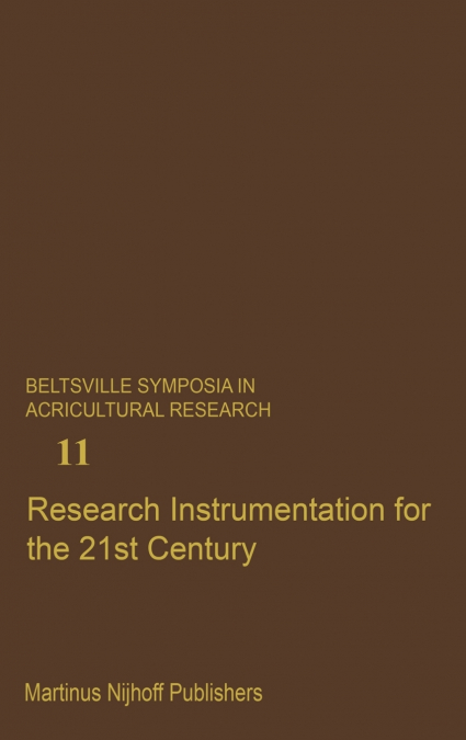 Research Instrumentation for the 21st Century
