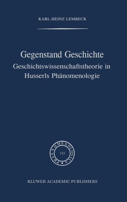 Gegenstand Geschichte
