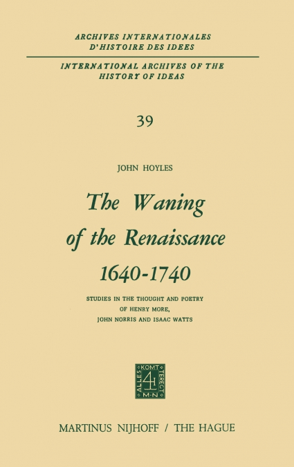 The Waning of the Renaissance 1640-1740