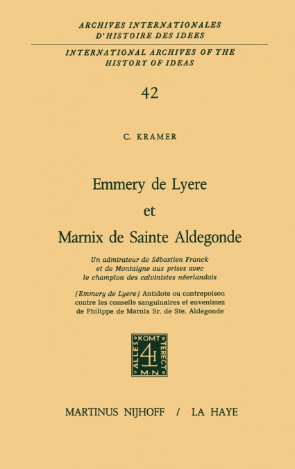 Emmery de Lyère et Marnix de Sainte Aldegonde