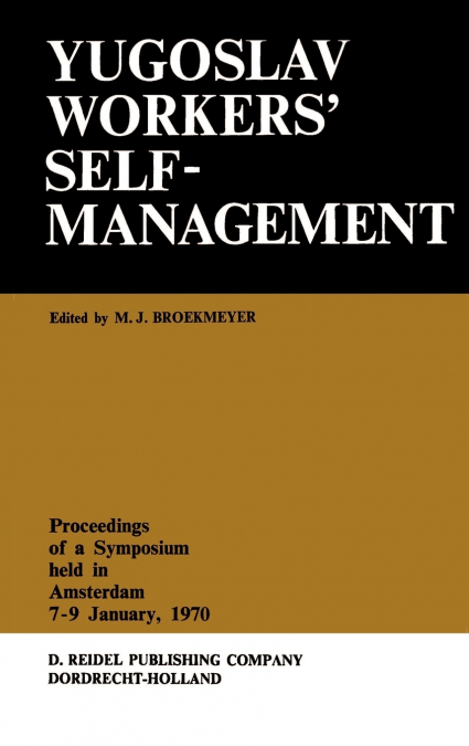 Yugoslav Workers’ Selfmanagement