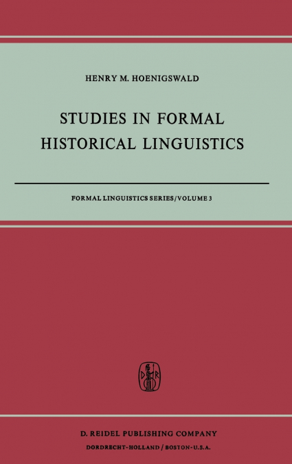 Studies in Formal Historical Linguistics
