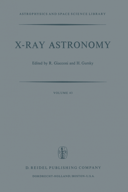 X-Ray Astronomy