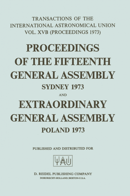 Transactions of the International Astronomical Union