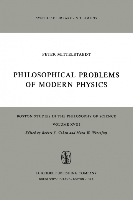 Philosophical Problems of Modern Physics