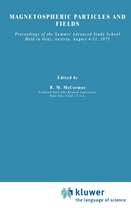 Magnetospheric Particles and Fields