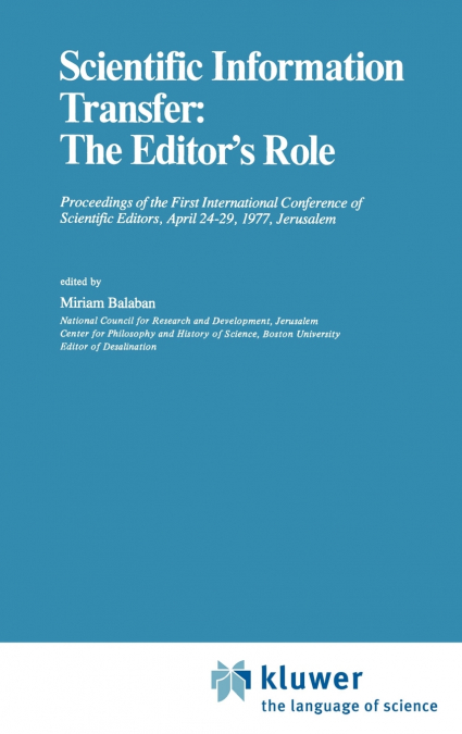 Scientific Information Transfer