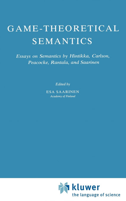 Game-Theoretical Semantics