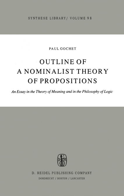 Outline of a Nominalist Theory of Propositions