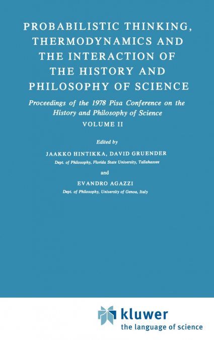 Probabilistic Thinking, Thermodynamics and the Interaction of the History and Philosophy of Science