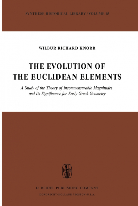 The Evolution of the Euclidean Elements