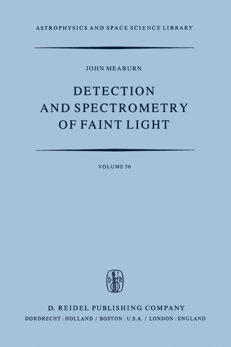 Detection and Spectrometry of Faint Light