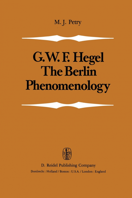 The Berlin Phenomenology