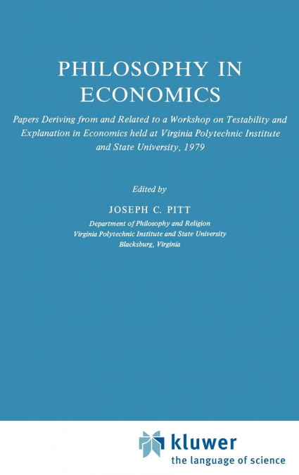 Philosophy in Economics