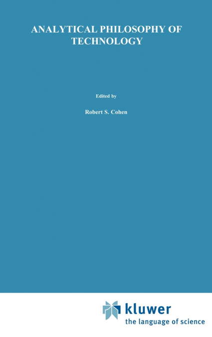 Analytical Philosophy of Technology
