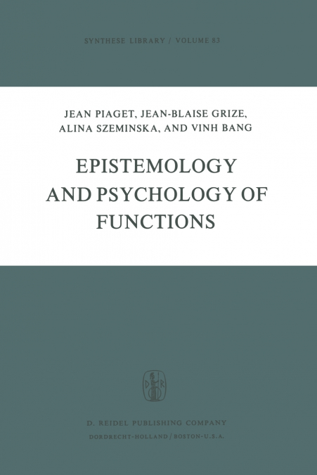 Epistemology and Psychology of Functions