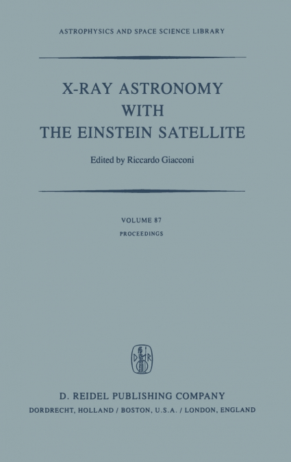 X-Ray Astronomy with the Einstein Satellite