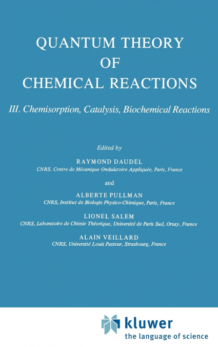 Quantum Theory of Chemical Reactions